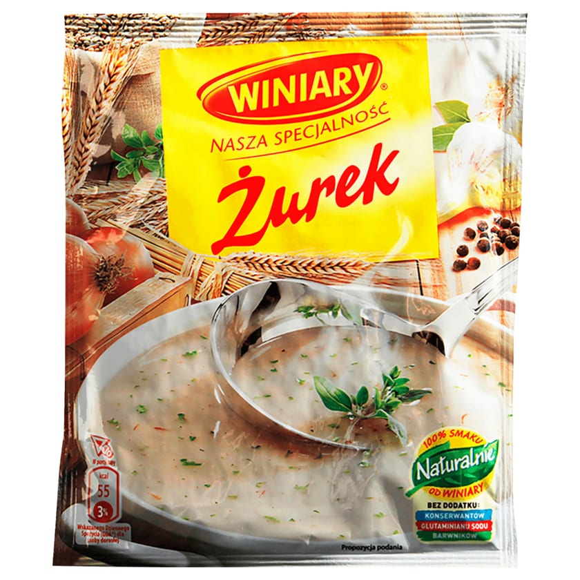 Winiary Polnische Suppe Zurek 49g